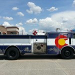 Colorado Fire Truck Wrap