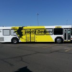 Hertz Bus Wrap