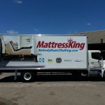 Mattress King Box Truck Wrap